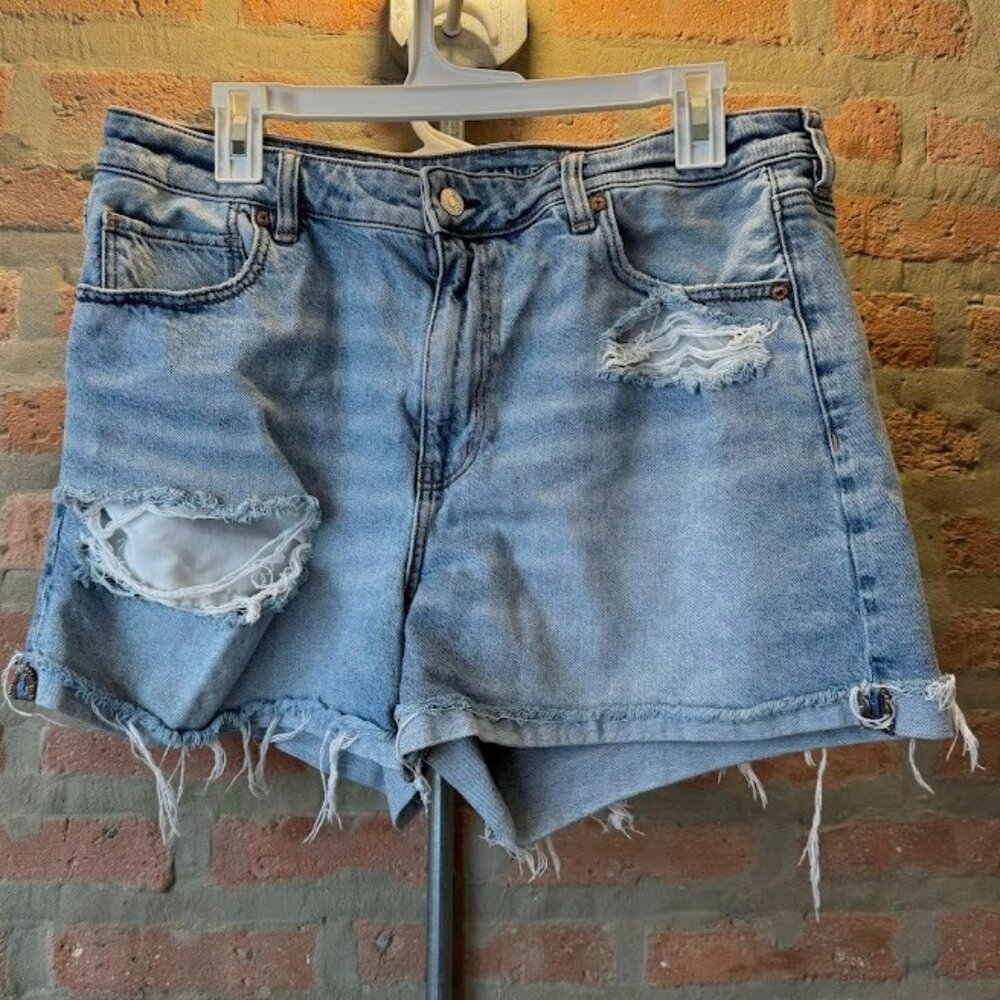 American Eagle Strigid Jean Shorts - Size 14